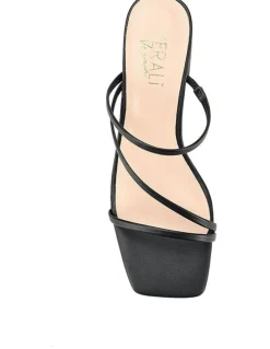 Verali Stanford Block Heel Mules in Black