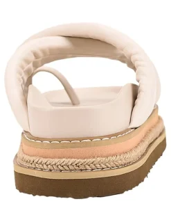 Verali Thelma Flatform Slides in Bone