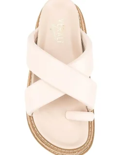 Verali Thelma Flatform Slides in Bone