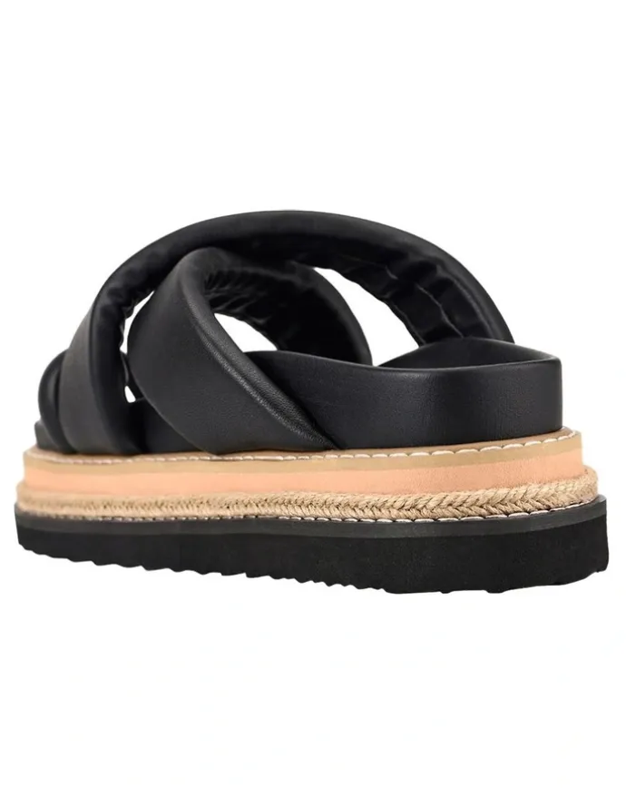 Verali Thelma Flatform Slides in Black