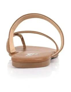 Verali Tova Strappy Thongs in Tan