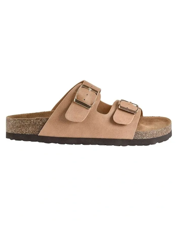 Verali Xylo Slides in Biscuit Softee
