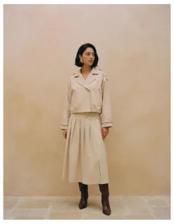 Vero Moda Chelsea Maddy Short Jacket in Ivory