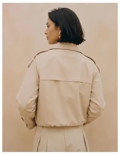 Vero Moda Chelsea Maddy Short Jacket in Ivory
