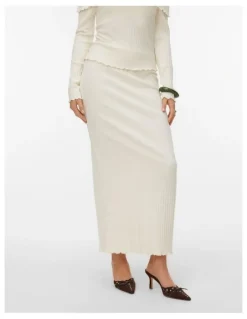 Vero Moda Mollie High Waisted Knitted Maxi Skirt
