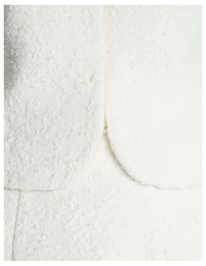 Veronika Maine Boucle Cropped Jacket