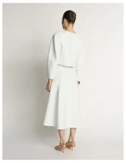 Veronika Maine Boucle Cropped Jacket