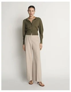 Veronika Maine Cotton Cashmere Cardigan
