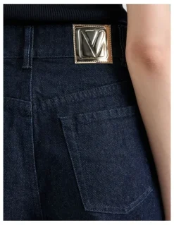 Veronika Maine Flared Jean In Dark Indigo