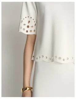 Veronika Maine Lace Milano Top