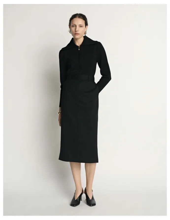 Veronika Maine Milano Collared Jacket
