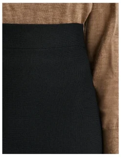 Veronika Maine Milano Pencil Skirt in Black
