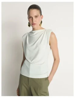 Veronika Maine Soft Draped Top