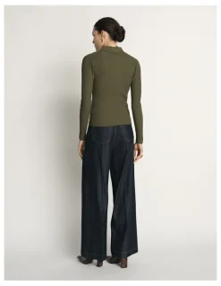 Veronika Maine Wide Leg Jean