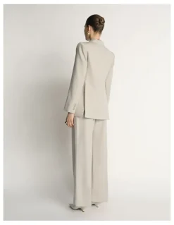 Veronika Maine Wool Double Breasted Blazer