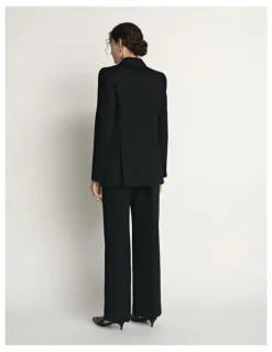 Veronika Maine Wool Double Breasted Blazer