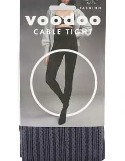 Voodoo Cable Tights Hombre in Steel