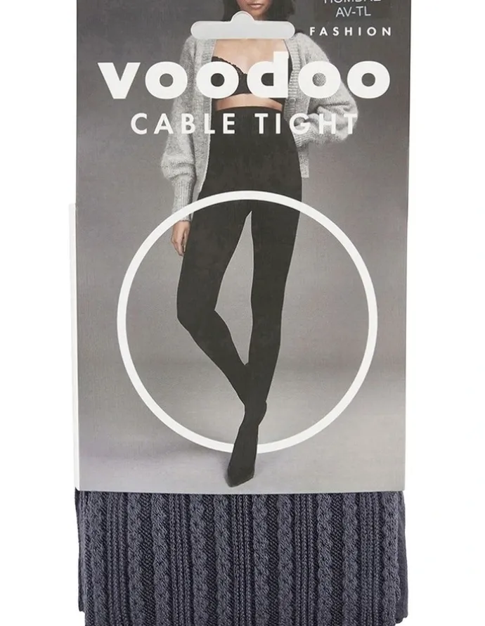 Voodoo Cable Tights Hombre in Steel