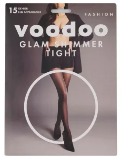 Voodoo Glam Shimmer Tight in Black
