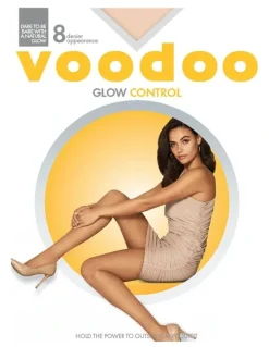 Voodoo Glow Control Pantyhose in Beige