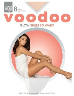 Voodoo Glow Sheer To Waist Pantyhose in Blush