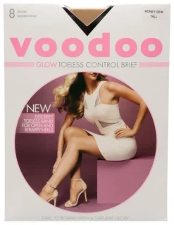 Voodoo Glow Toeless Control Brief in Beige