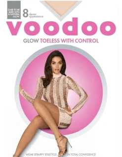 Voodoo Glow Toeless Control Brief in Beige