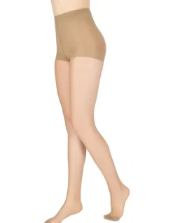 Voodoo Shine Firm Control Sheer 15 Denier in Tight Light Brown