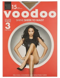 Voodoo Shine STW 3 Pack H30491 in Brown