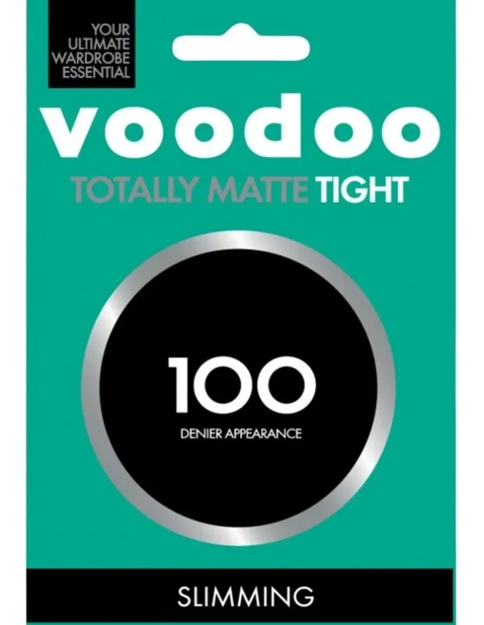Voodoo Totally Matte 100 Denier Slim Tight in Black