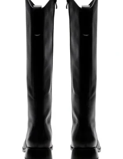 1978W Eden Knee High Boot in Black