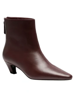 1978W Eva Ankle Boots in Burgundy