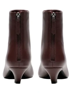 1978W Eva Ankle Boots in Burgundy