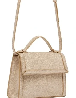 1978W Isla Crossbody Bag in Gold Fabric