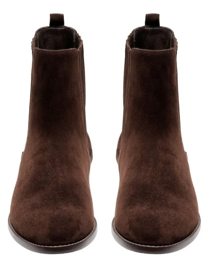 1978W Lola Ankle Boot in Chocolate
