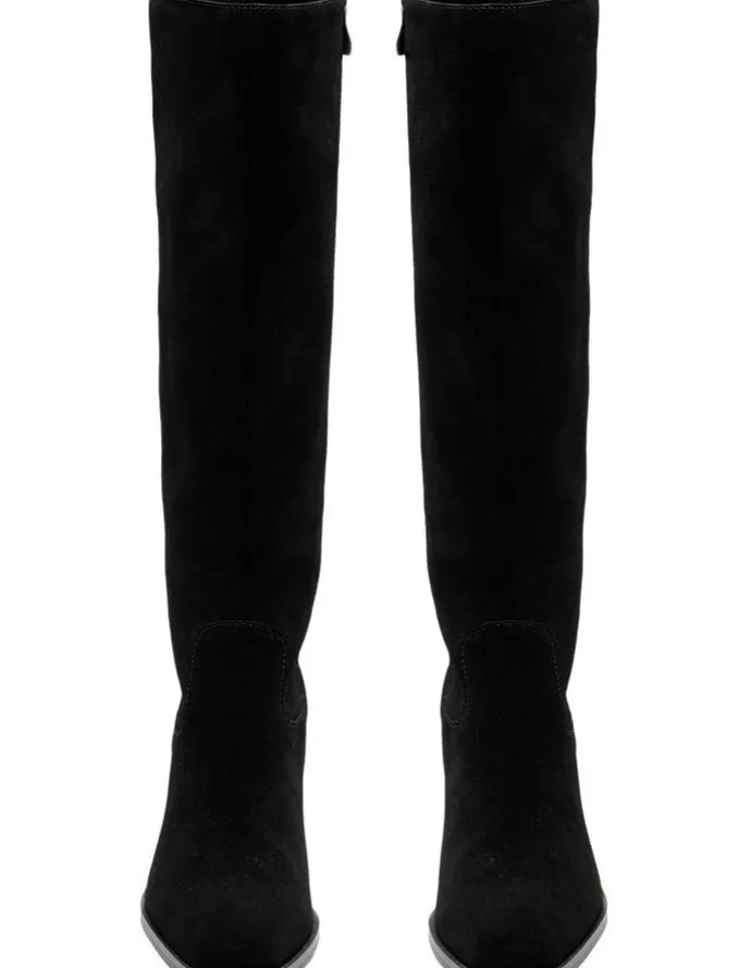 1978W Sally Knee High Boot in Black