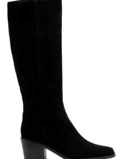 1978W Sally Knee High Boot in Black