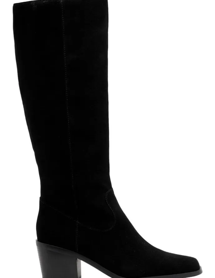 1978W Sally Knee High Boot in Black