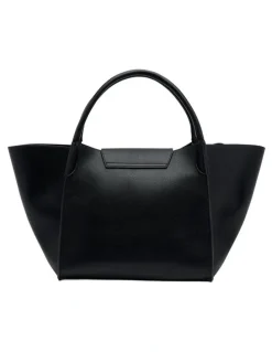 1978W Violet Tote Bag in Black