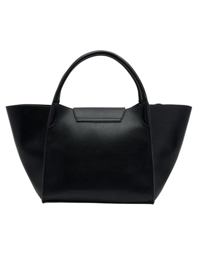 1978W Violet Tote Bag in Black