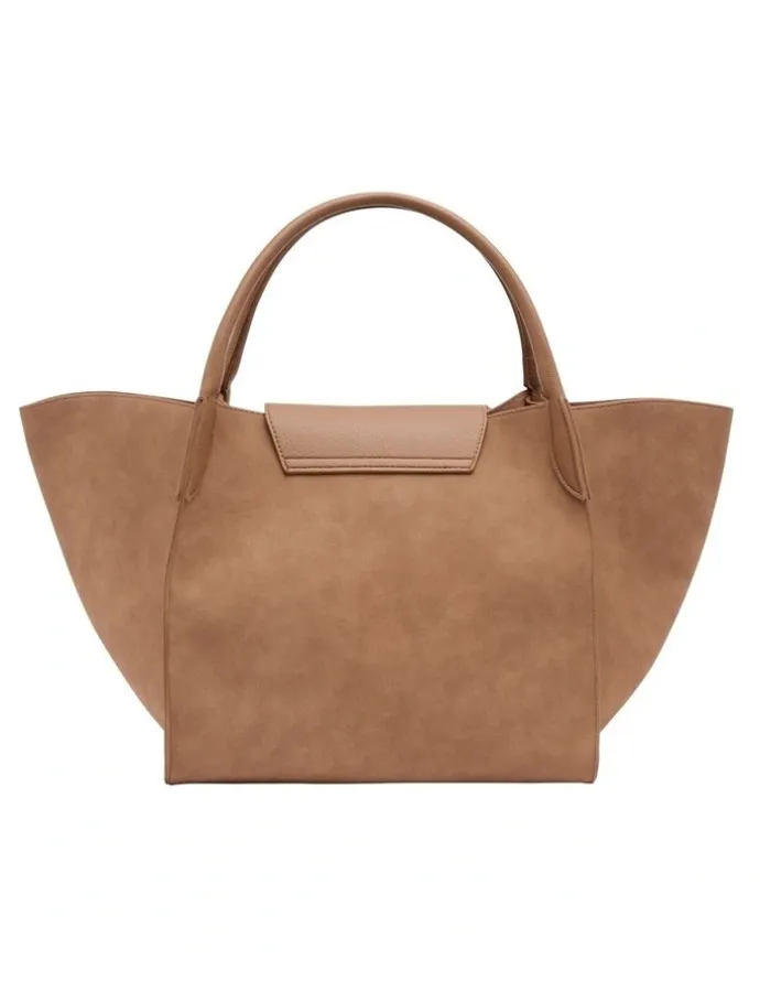 1978W Violet Tote Bag in Tan
