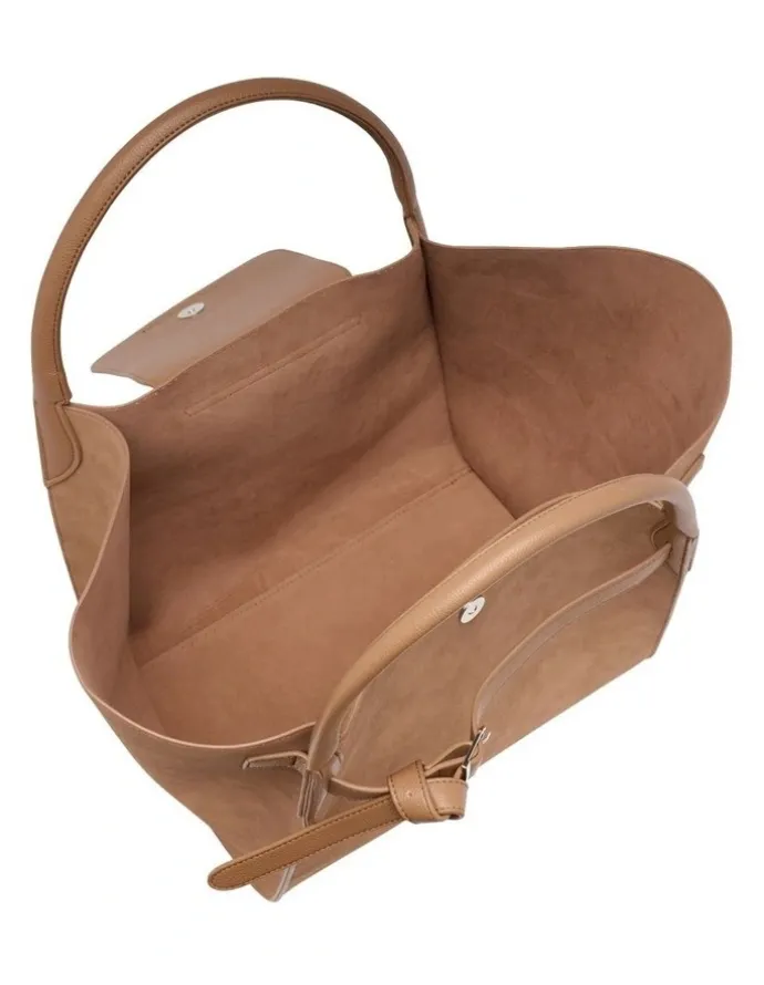 1978W Violet Tote Bag in Tan