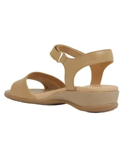 Wide Steps Camden Nude Glove Sandals