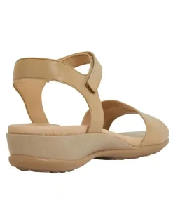 Wide Steps Camden Nude Glove Sandals