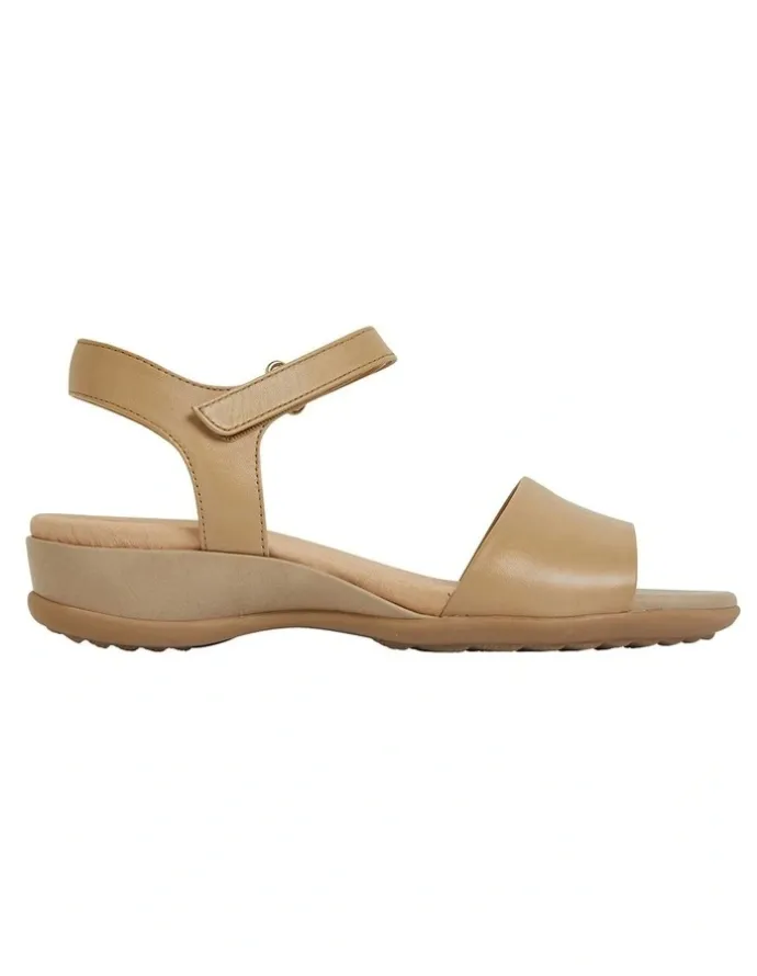 Wide Steps Camden Nude Glove Sandals