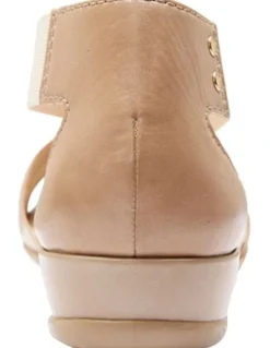 Wide Steps Chester Nude Glove Sandals