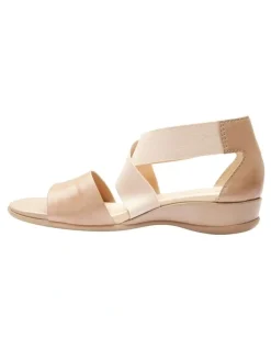 Wide Steps Chester Nude Glove Sandals