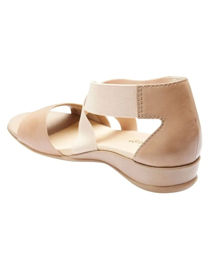 Wide Steps Chester Nude Glove Sandals