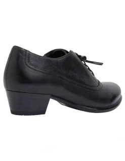 Wide Steps Damian Black Glove Shoes