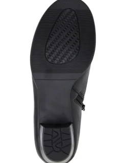 Wide Steps Damian Black Glove Shoes